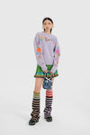 YANYAN KNITS Fall/Winter 2025 Collection: FAFA Alpaca Wool Knit Sweater/Top/Pencil Skirt YYK-YYW24-1952-ZI (Top: YYW24-1942)